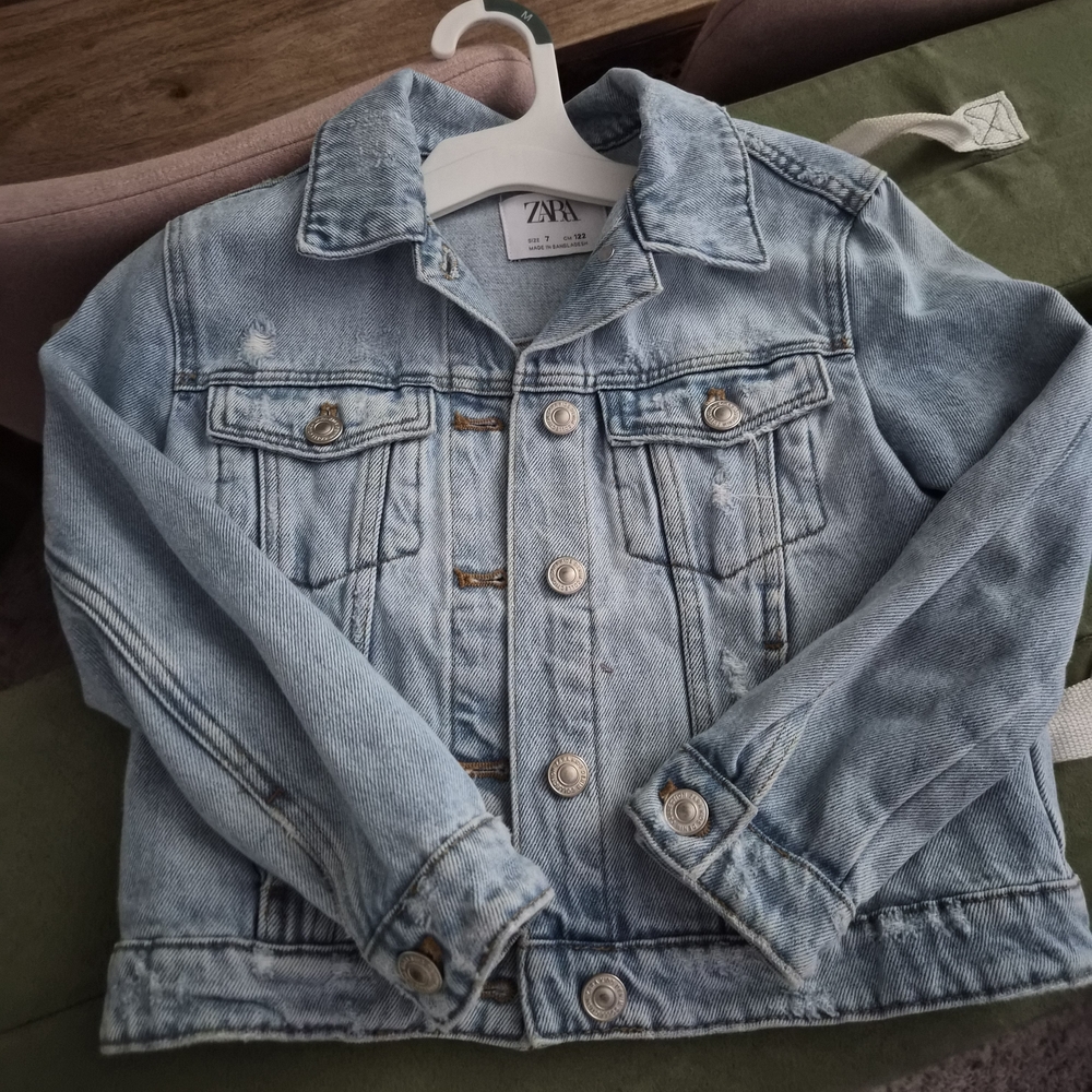 Zara Light Blue Denim Jean Jacket